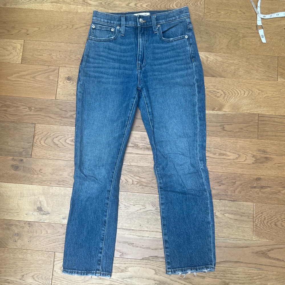 Madewell high rise crop denim Size24. (Fit 24-26)